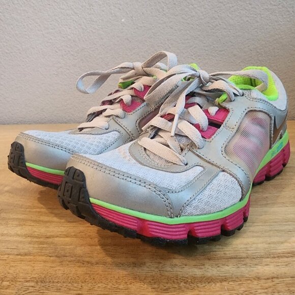 Nike Dual Fusion ST 2 Silver Pink Women’s Athletic Running Shoes Size 7.5 2012 - Picture 6 of 12